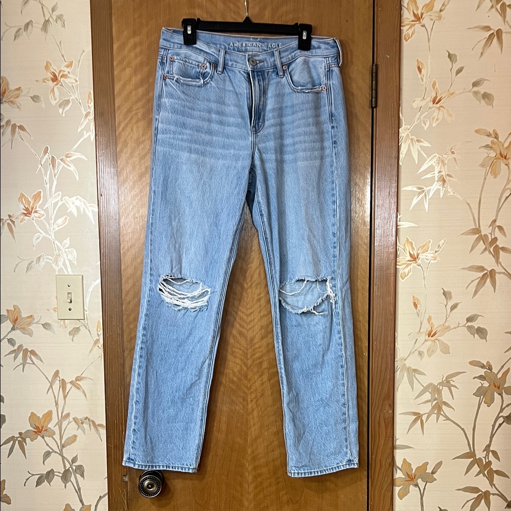 American Eagle Women's 90s Straight Leg Jeans